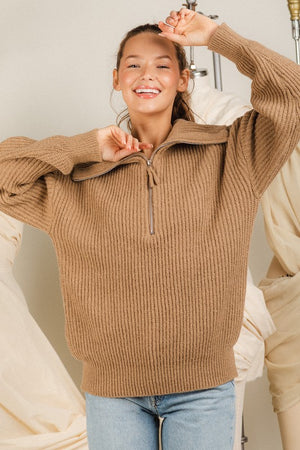 The Taylor Collared Sweater