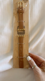 Slim Leather Apple Watch Band