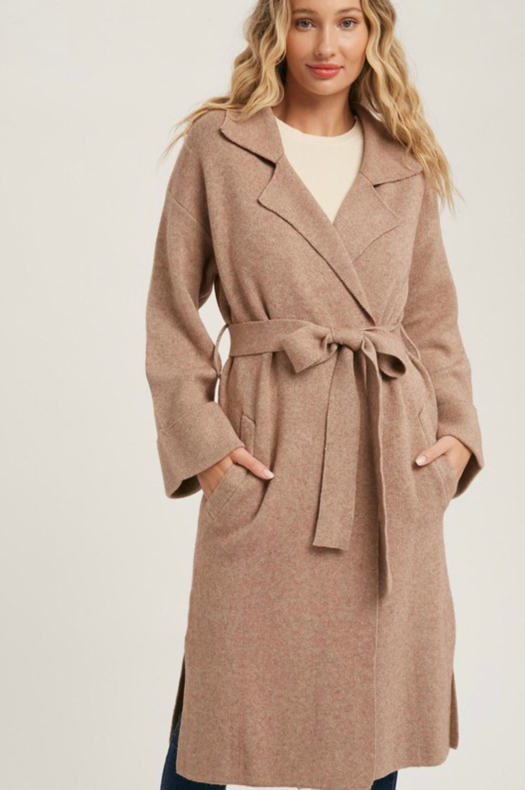 Eloise Taupe Trench Coat